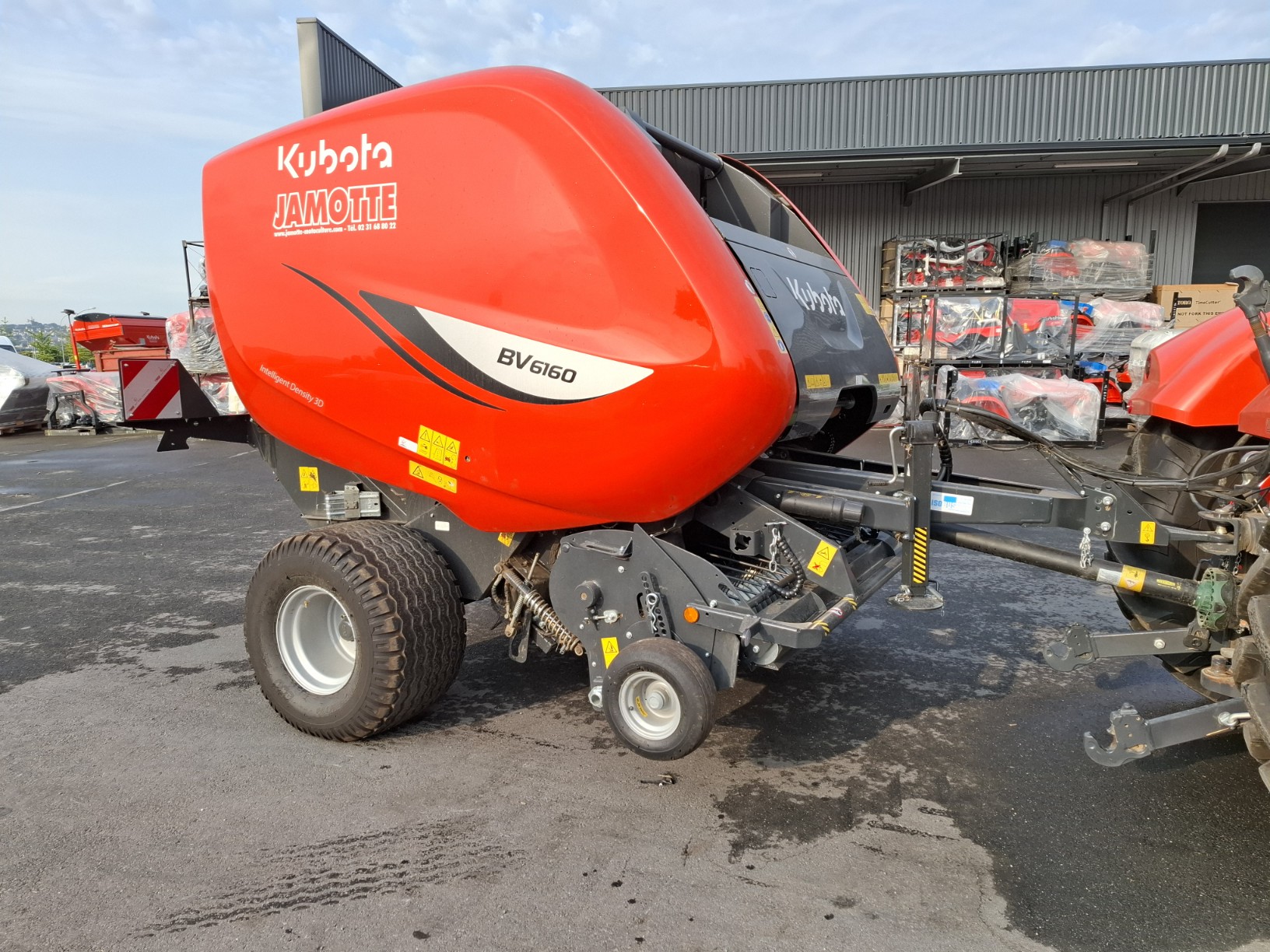 Kubota BV 6160 démonstration